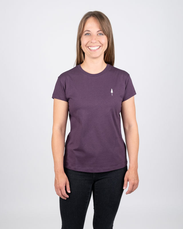 TreeShirt Women Deep Purple