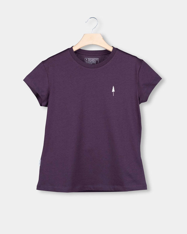 TreeShirt Women Deep Purple - TSHIRT - NIKIN