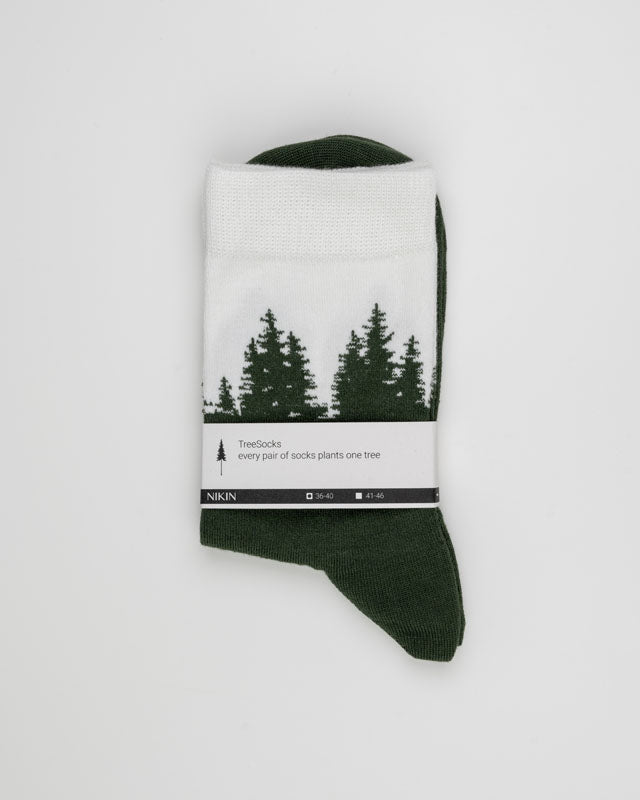 TreeSocks Standard Forest Green - SOCKS - NIKIN