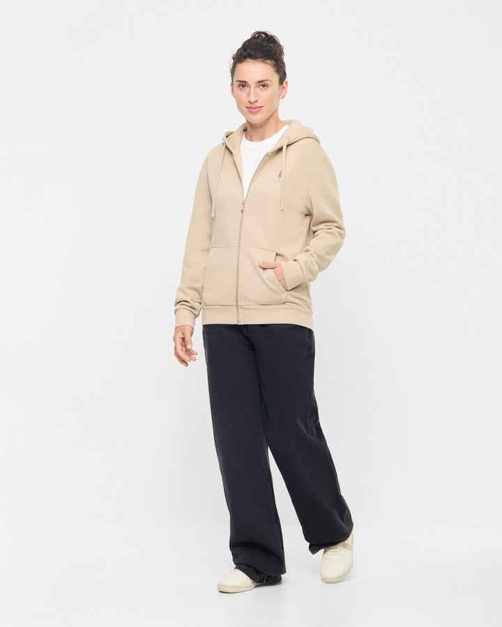 TreeHoodie Jacket Light Taupe