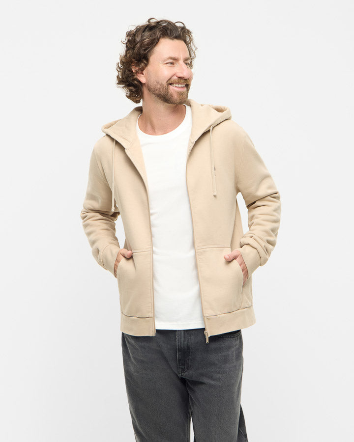 TreeHoodie Jacket Light Taupe