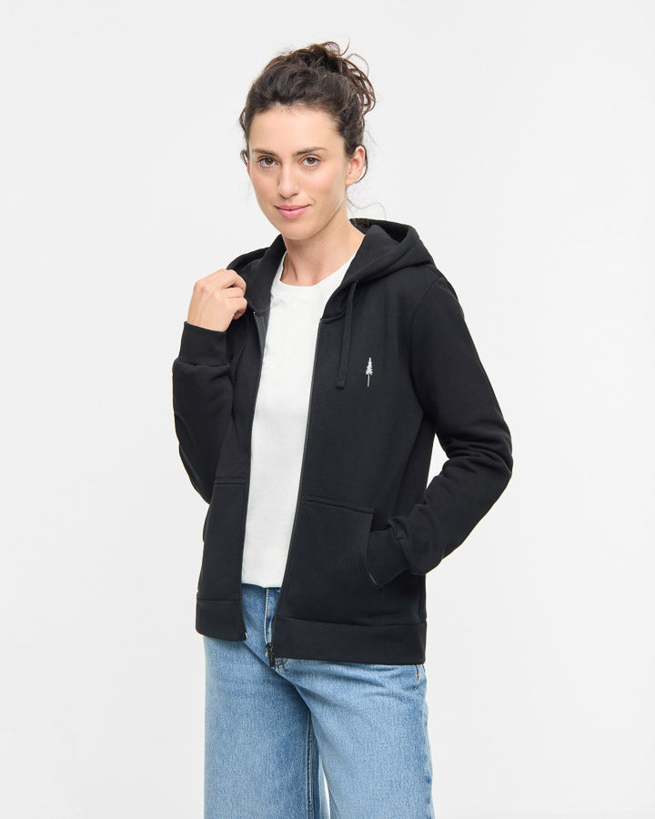 TreeHoodie Jacket Women Black
