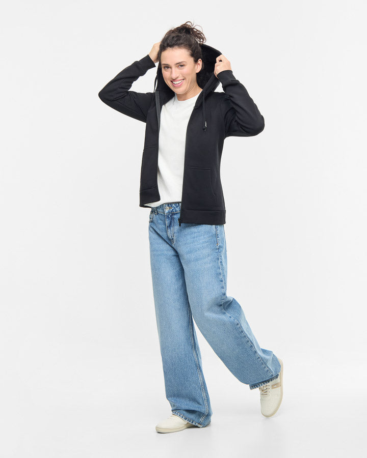 TreeHoodie Jacket Women Black