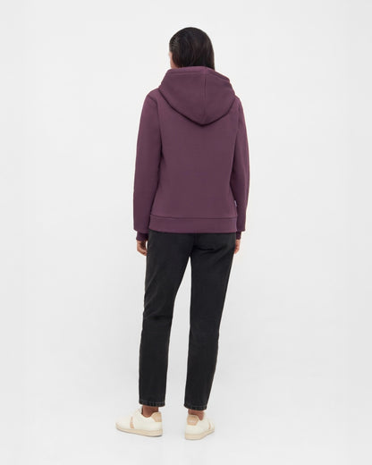 TreeHoodie Jacket Women Deep Purple