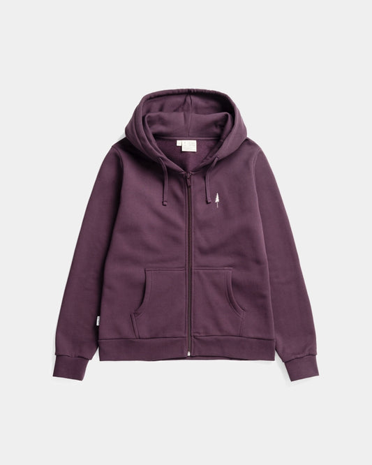 TreeHoodie Jacket Femme Deep Purple