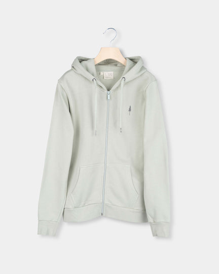 TreeHoodie Zip Women Light Green