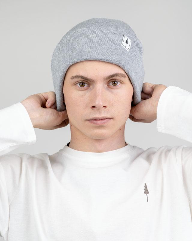 Treeanie Light Grey Mel - BEANIE - NIKIN
