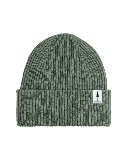 Treeanie Ribbed Sage - BEANIE - NIKIN