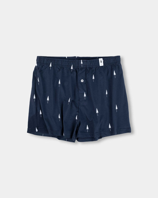 TreeBoxers Allover Navy