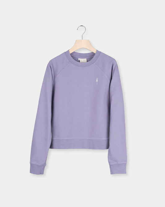 TreeSweater Raglan Women Lavender