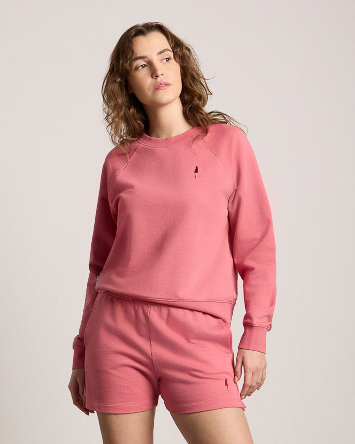 TreeSweater Raglan Women Wild Berry