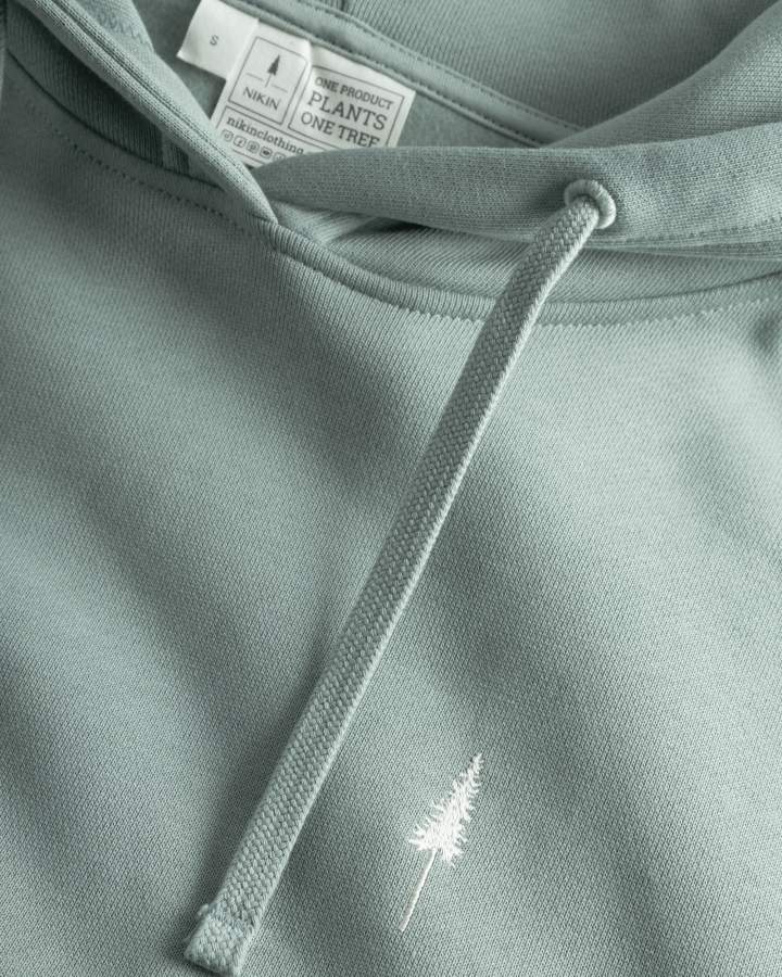 TreeHoodie Oversized Femme Turquoise
