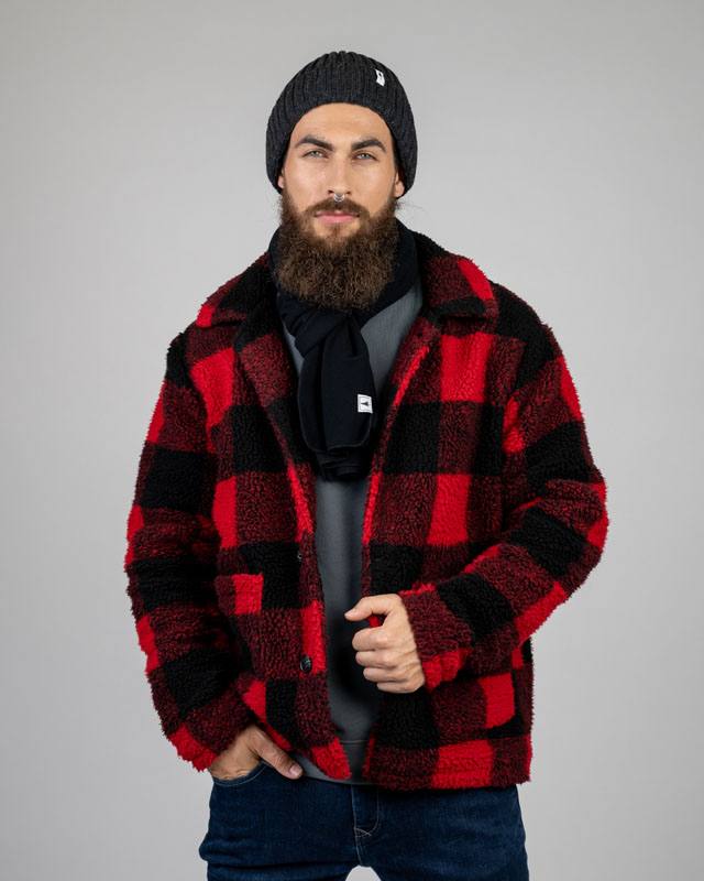 Treeanie Knitted Black Mel - BEANIE - NIKIN