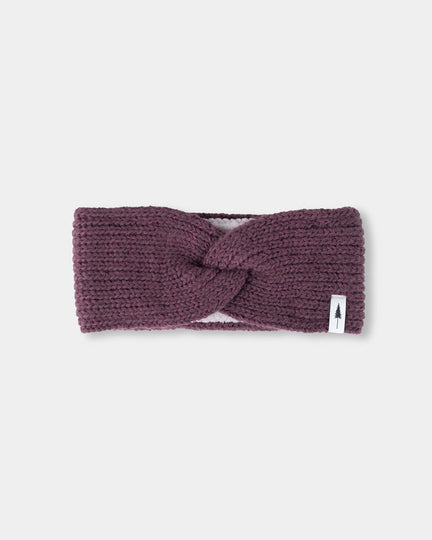 TreeHeadband Knitted Twist Cosy Dusted Grape - HEADBAND - NIKIN