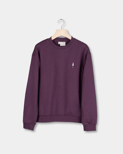TreeSweater Relaxed Femme Dusted Grape - SWEATER - NIKIN