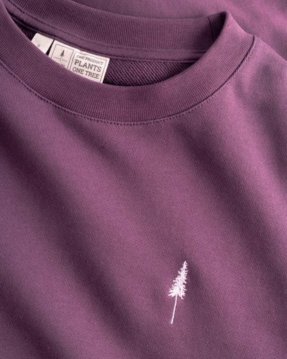 TreeSweater Relaxed Femme Dusted Grape
