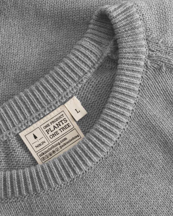 TreePullover Cosy Grey Mel