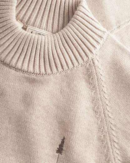 TreePullover Cosy Femme Beige