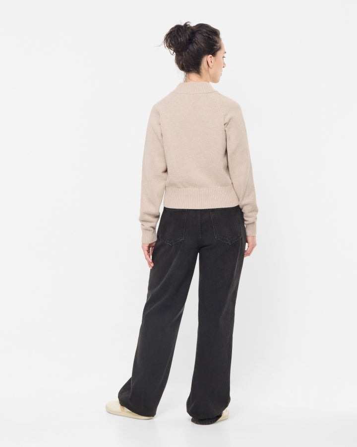 TreePullover Cosy Femme Beige
