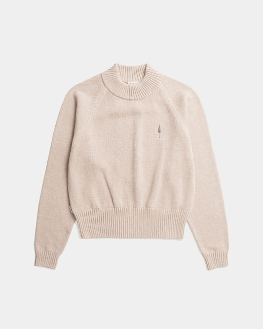 TreePullover Cosy Femme Beige