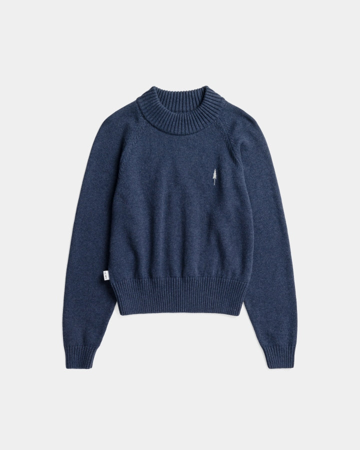 TreePullover Cosy Women Navy Mel