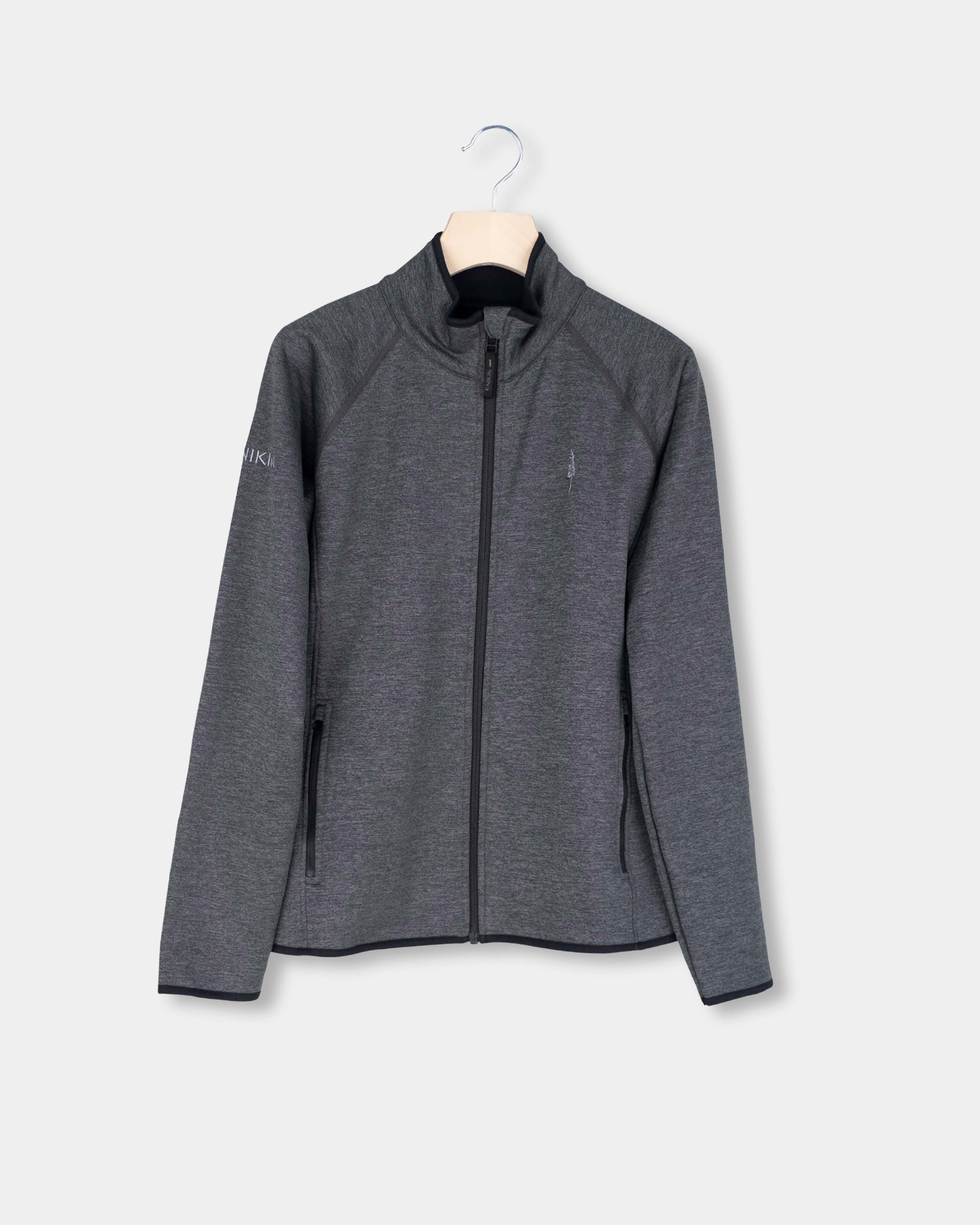 TreeJacket Fleece Outdoor Women Anthracite Mel - JACKET - NIKIN