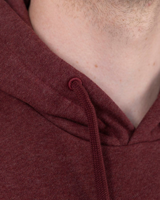 TreeHoodie Bordeaux Mel - HOODIE - NIKIN