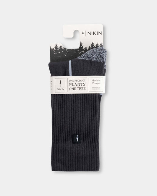 TreeSocks Hiking Anthracite - Anthracite - SOCKS - NIKIN