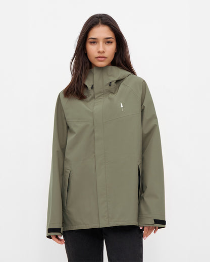 TreeJacket Rain Femme Turtle