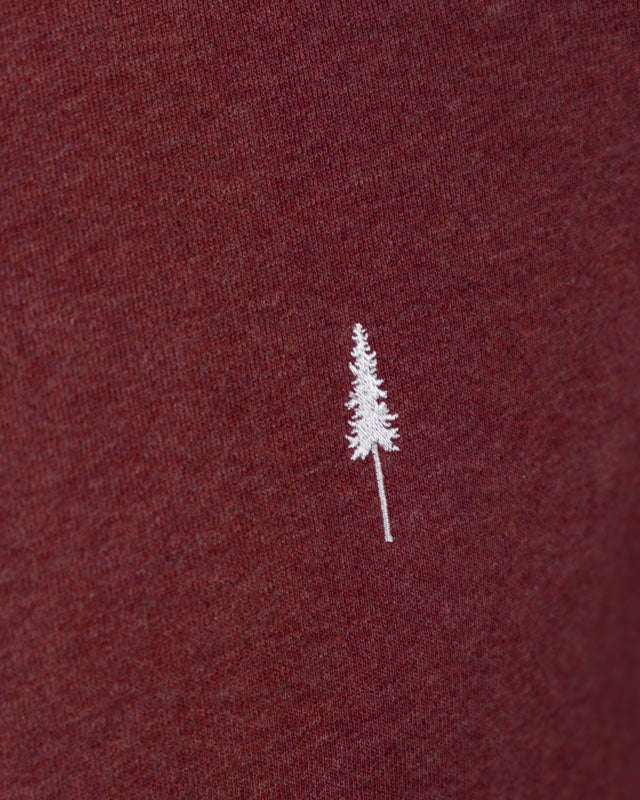 TreeSweater Bordeaux Mel - SWEATER - NIKIN