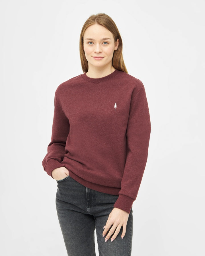 TreeSweater Bordeaux Mel