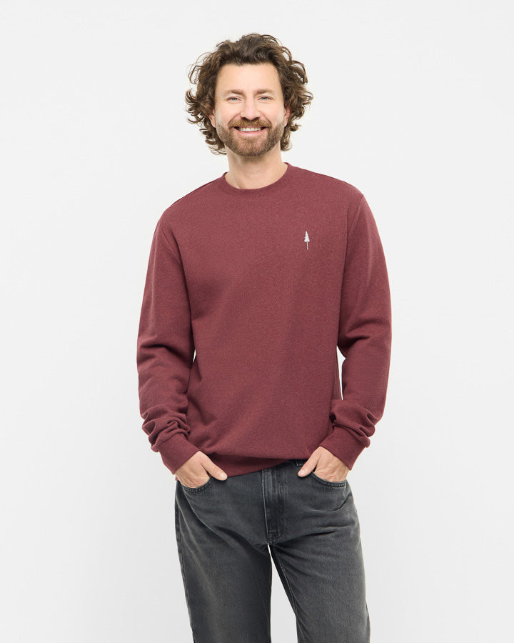 TreeSweater Bordeaux Mel
