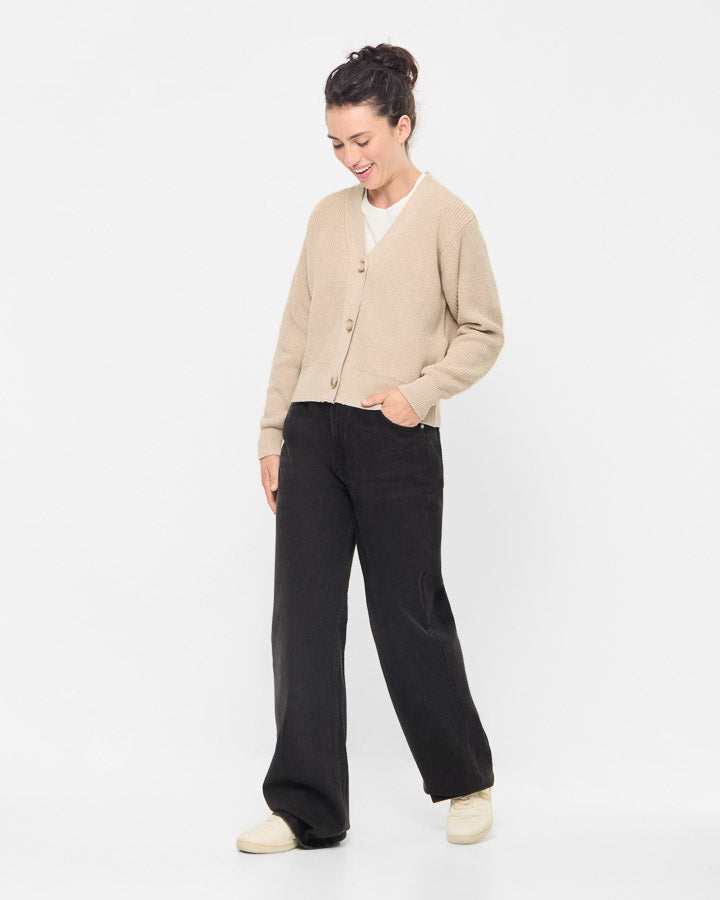 TreeCardigan Femme Beige