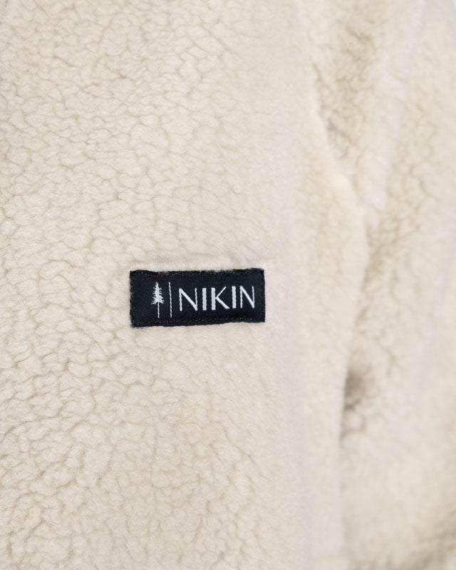 TreeFleece Pullover Teddy Women Chalk - PULLOVER - NIKIN