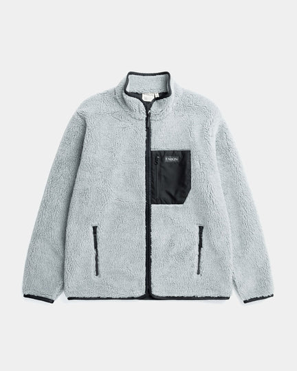 TreeFleece Teddy Relaxed Jacket Grey Mel