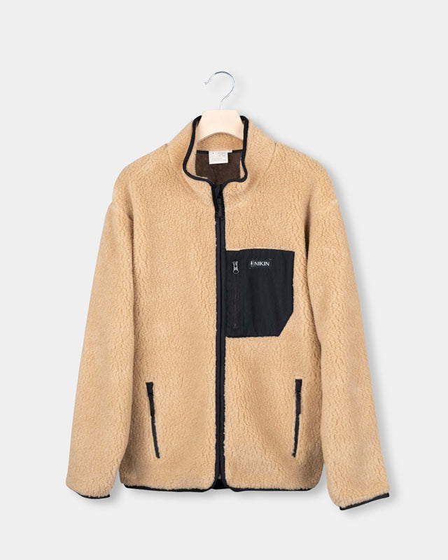 TreeFleece Teddy Relaxed Jacket Caramel