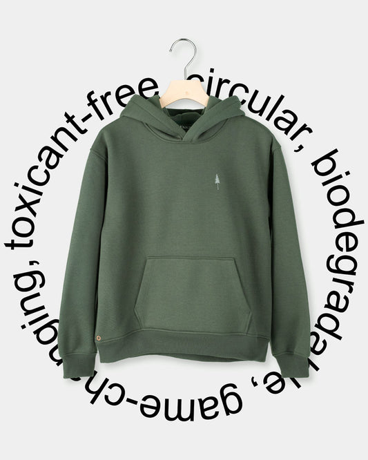 TreeHoodie Circular Women Ash Green