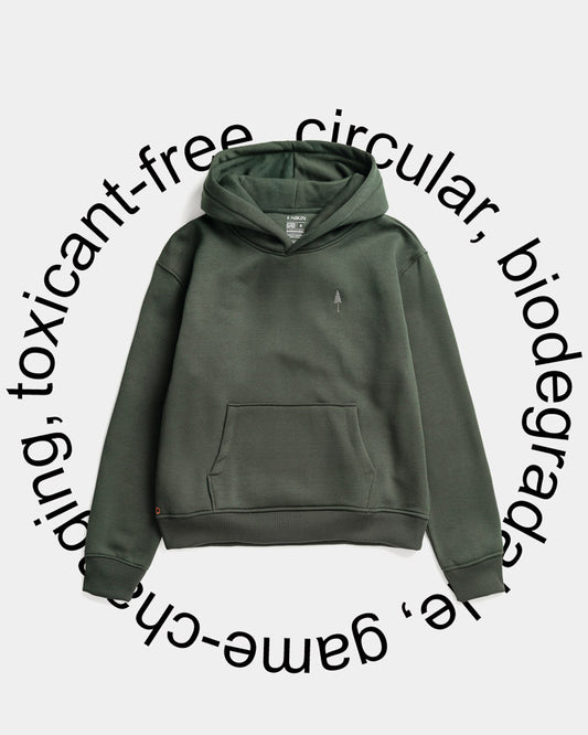 TreeHoodie Circulaire Femme Frêne Vert