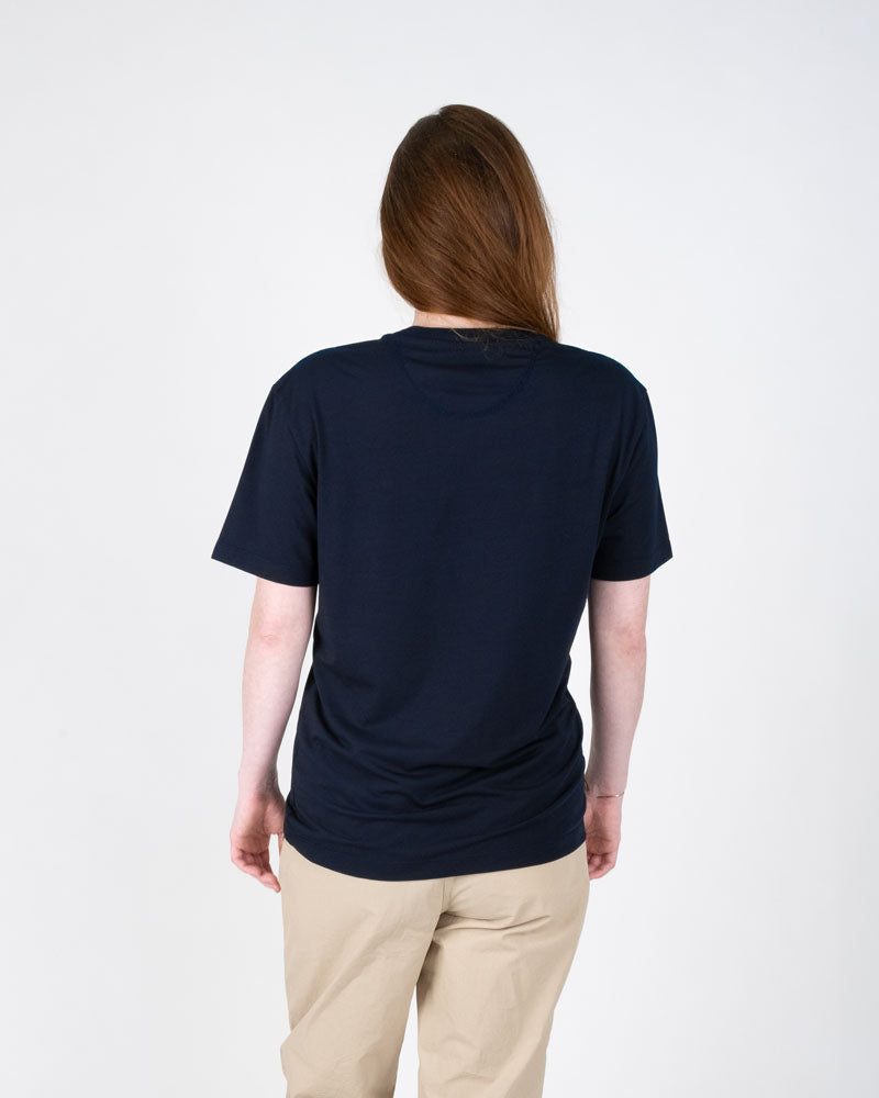 TreeShirt Circular Dark Navy