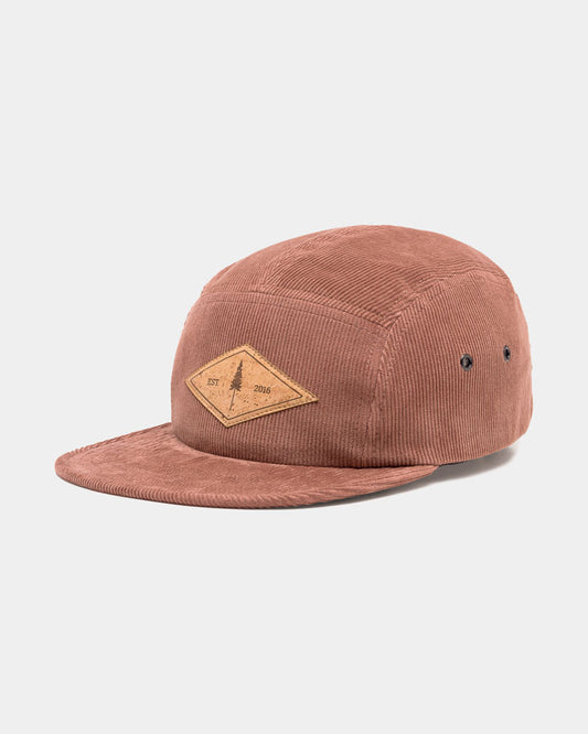 TreeCap 5 Panel Cord Chestnut