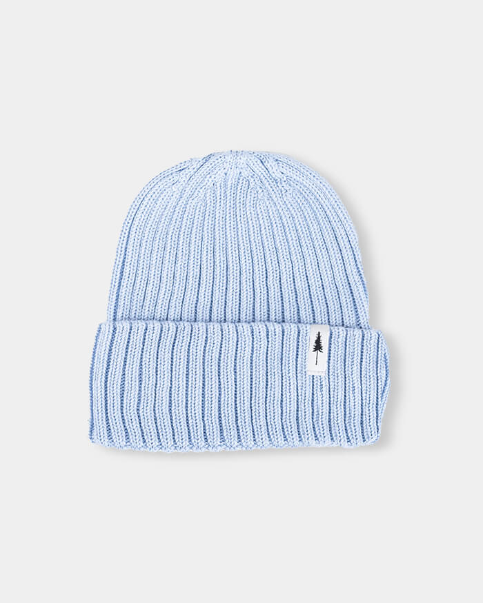 Treeanie Ribbed Baby Light Blue - BEANIE - NIKIN