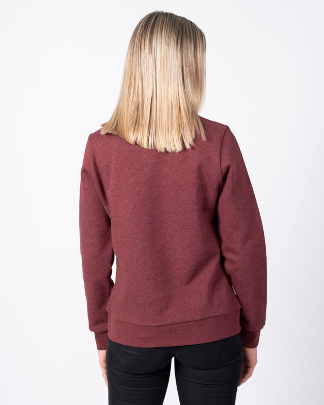 TreeSweater Femme Bordeaux Mel