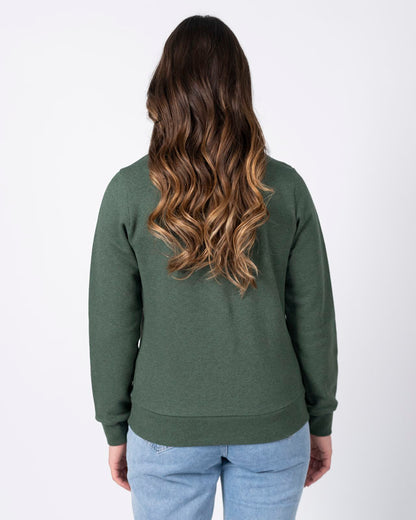 TreeSweater Women Olive Mel - SWEATER - NIKIN