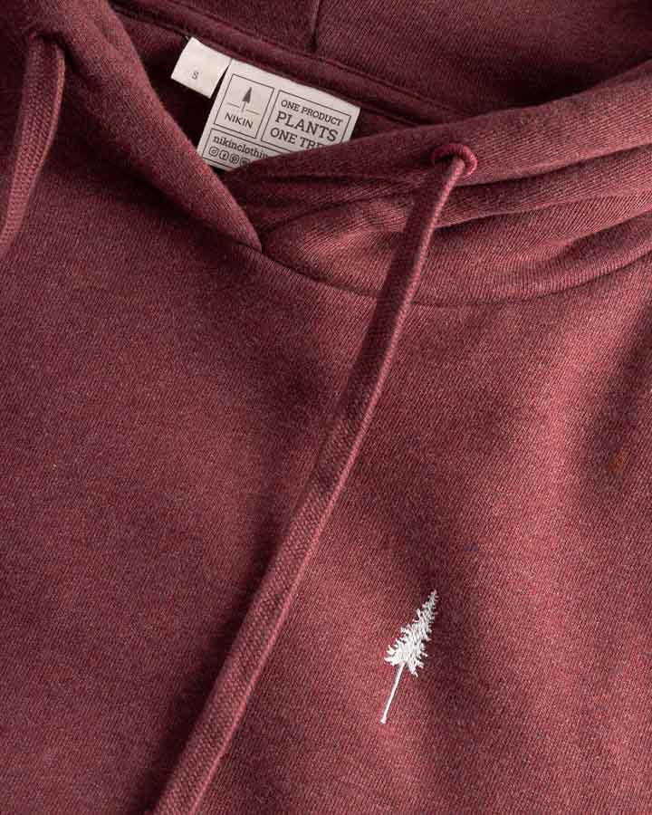 TreeHoodie Women Bordeaux Mel