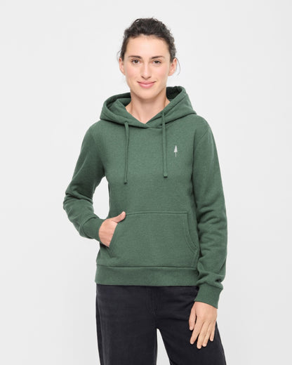 TreeHoodie Femme Olive Mel