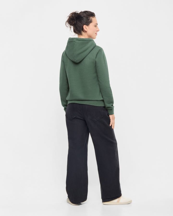 TreeHoodie Femme Olive Mel