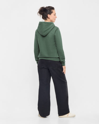 TreeHoodie Femme Olive Mel