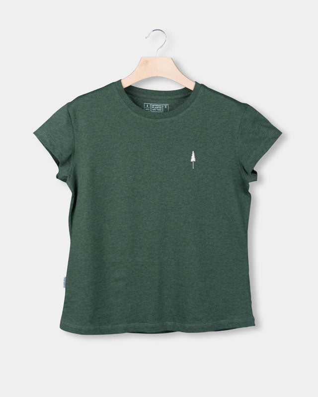 TreeShirt Women Olive Mel - TSHIRT - NIKIN