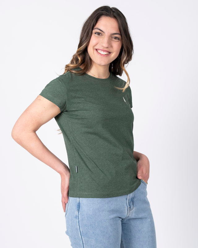 TreeShirt Women Olive Mel - TSHIRT - NIKIN