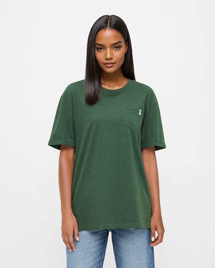 TreeShirt Pocket Olive Mel